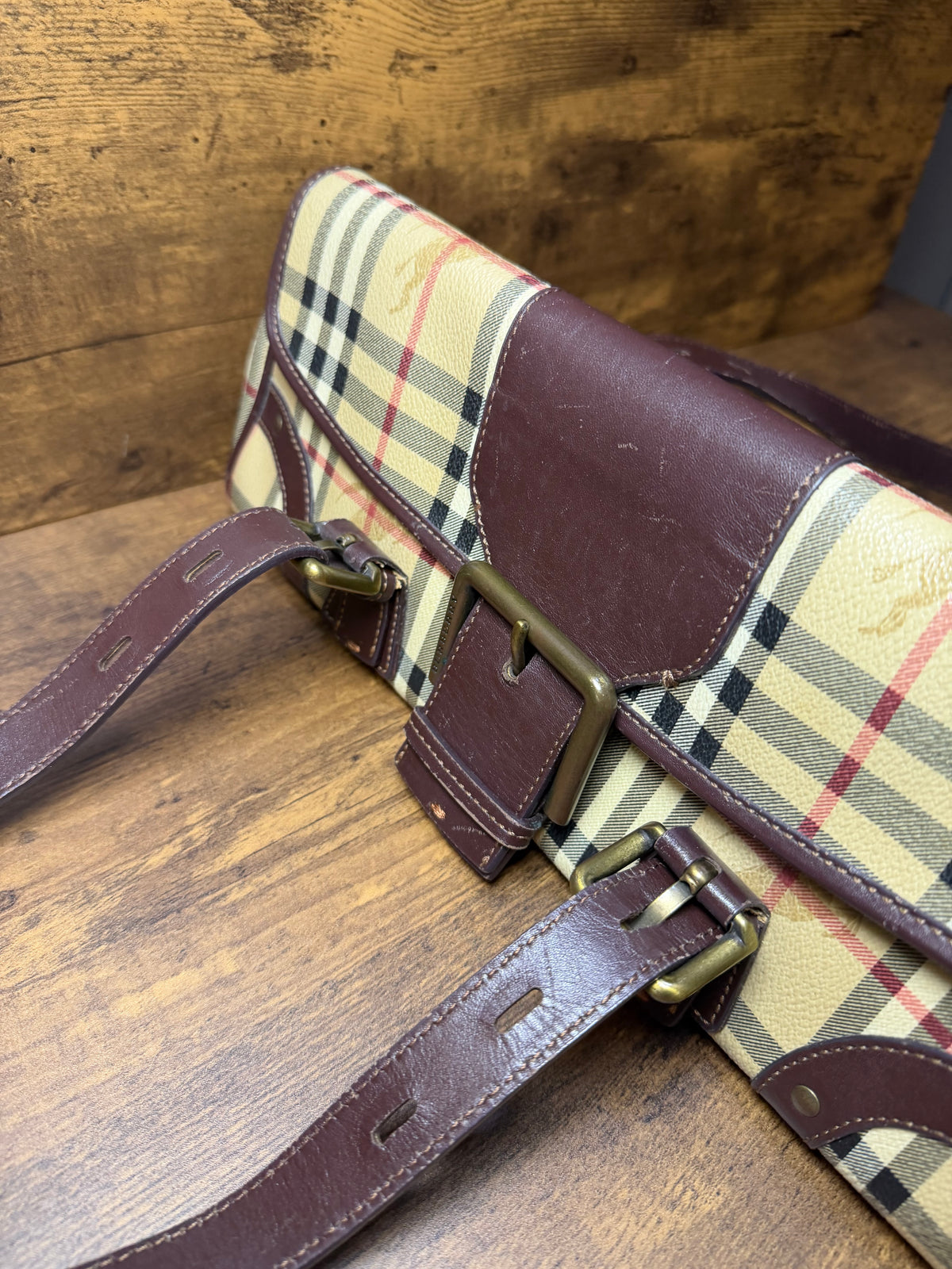 Burberry Haymarket purse