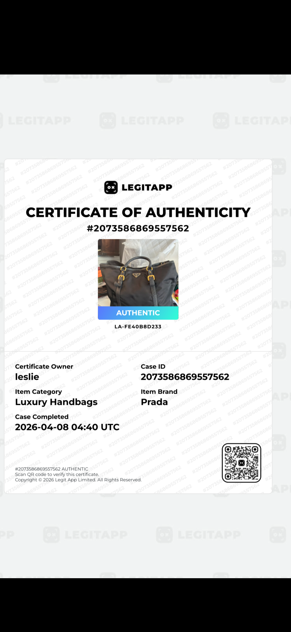 🖤 Prada Nylon Tote – Black Saffiano Trim 🖤