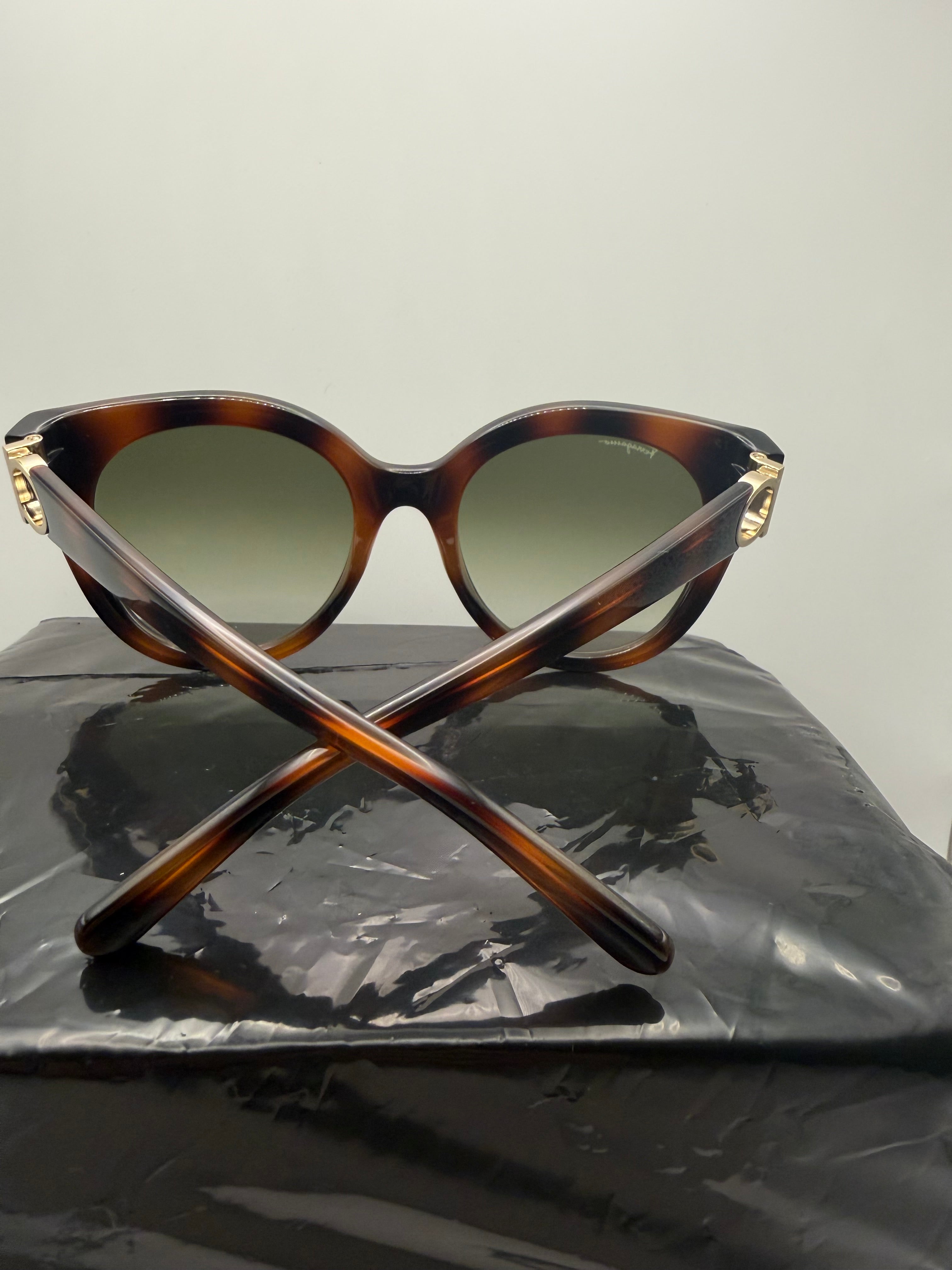 Salvatore Ferragamo Tortoiseshell Sunglasses