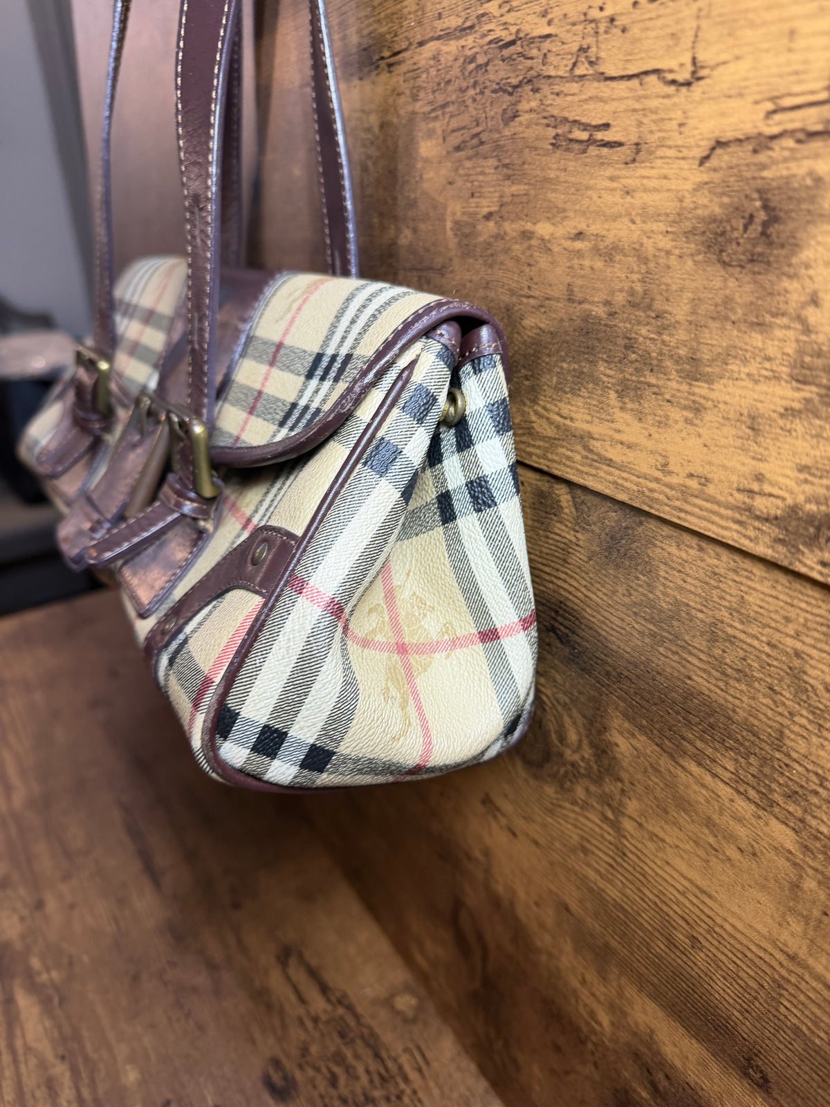 Burberry Haymarket purse