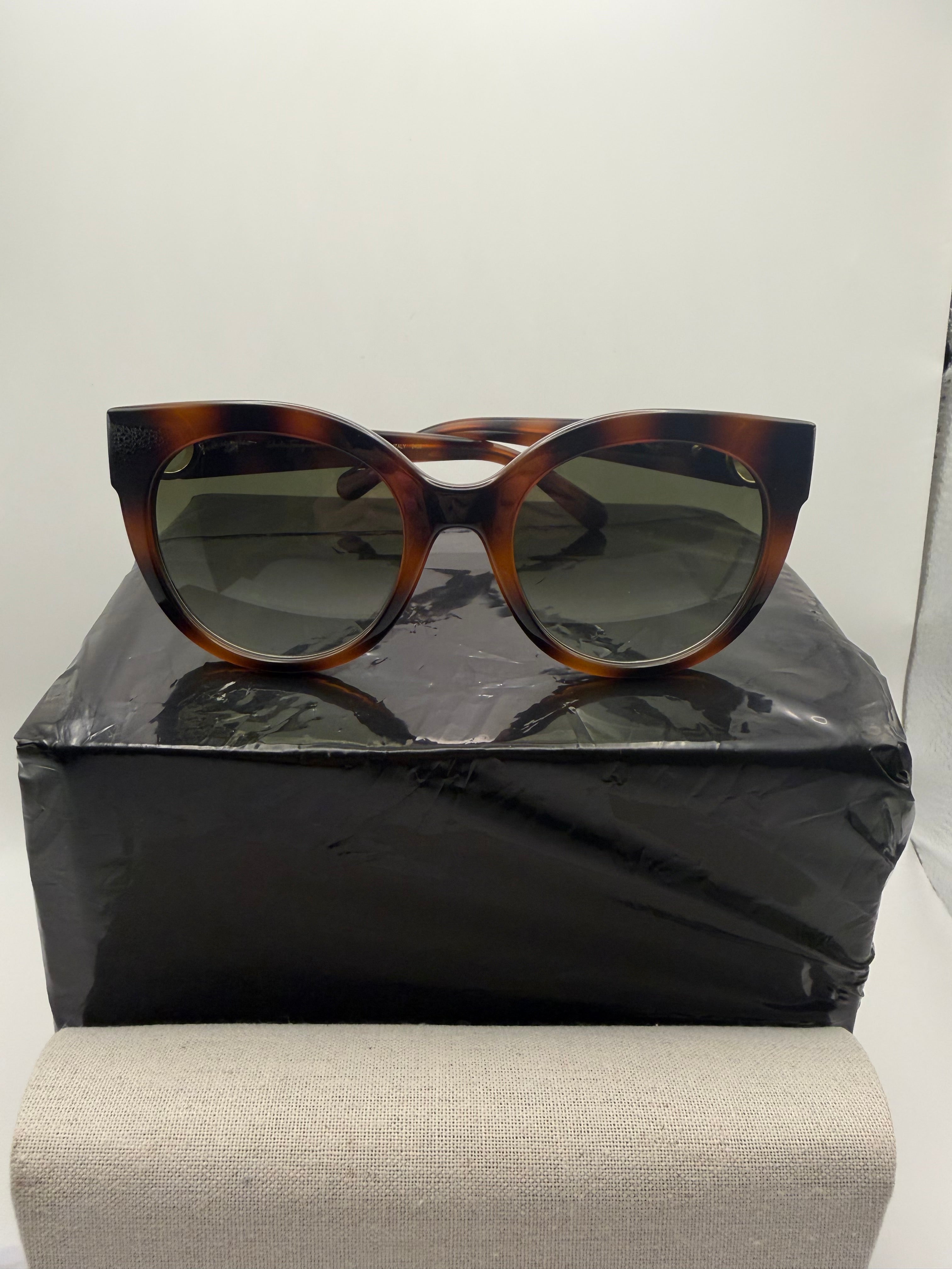 Salvatore Ferragamo Tortoiseshell Sunglasses