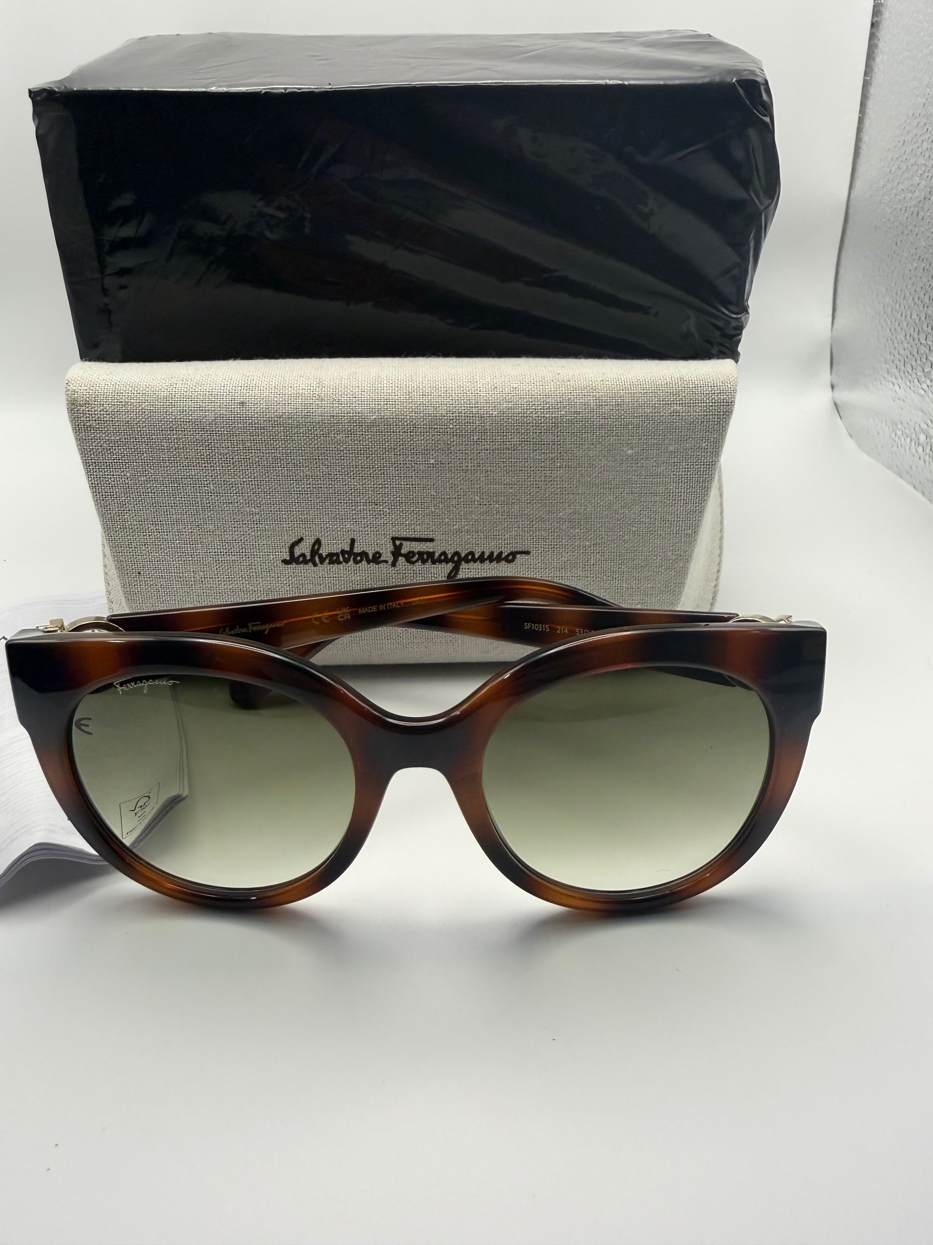 Salvatore Ferragamo Tortoiseshell Sunglasses