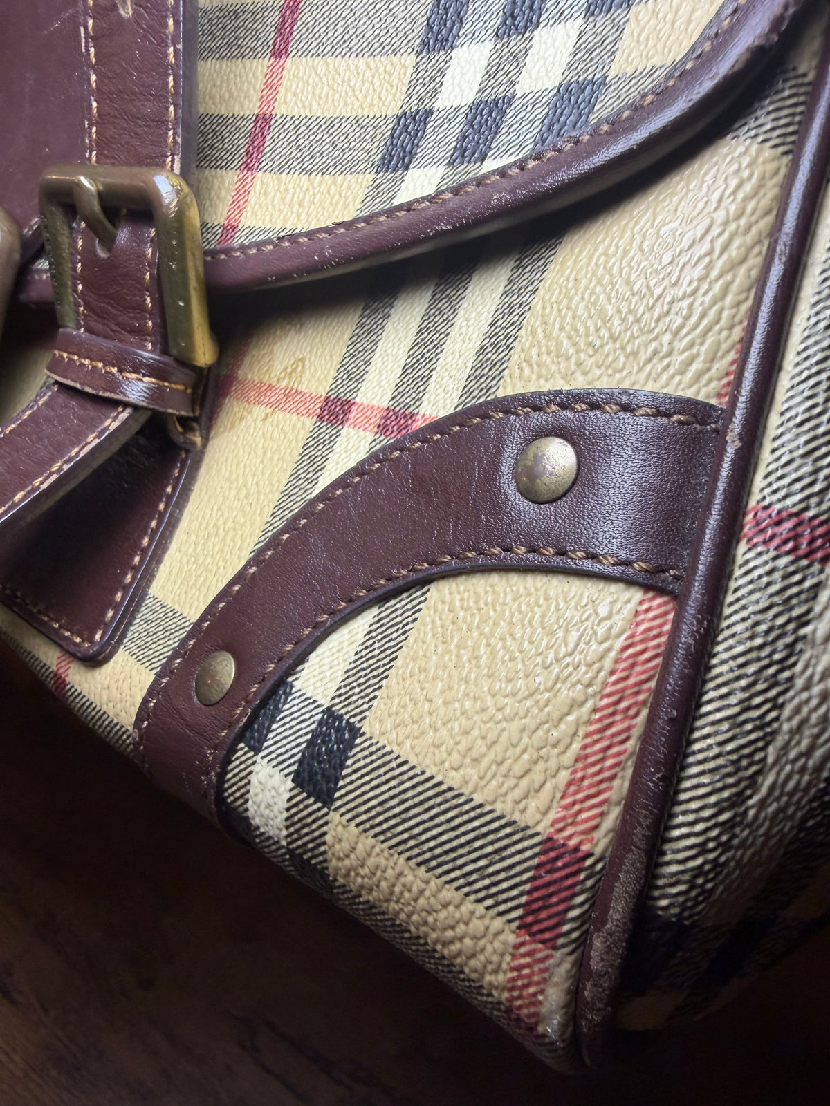 Burberry Haymarket purse