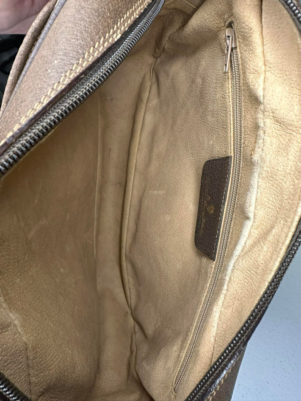 Vintage Gucci GG Monogram Cosmetic Pouch