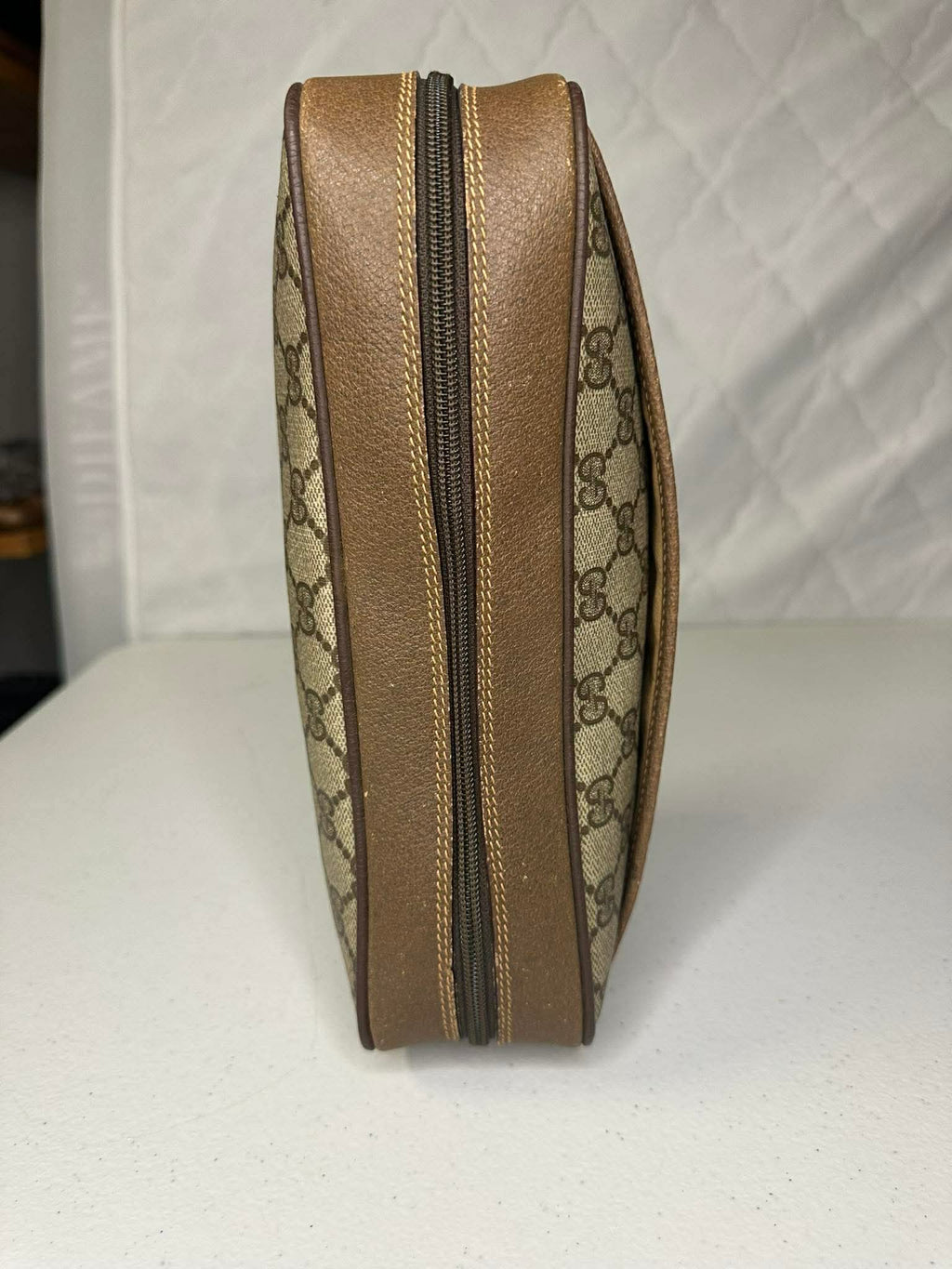 Vintage Gucci GG Monogram Cosmetic Pouch