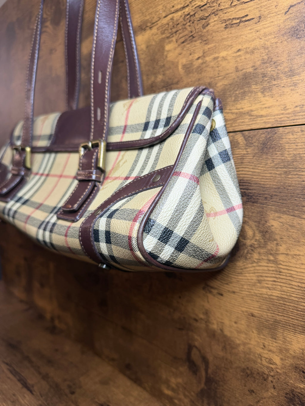Burberry Haymarket purse