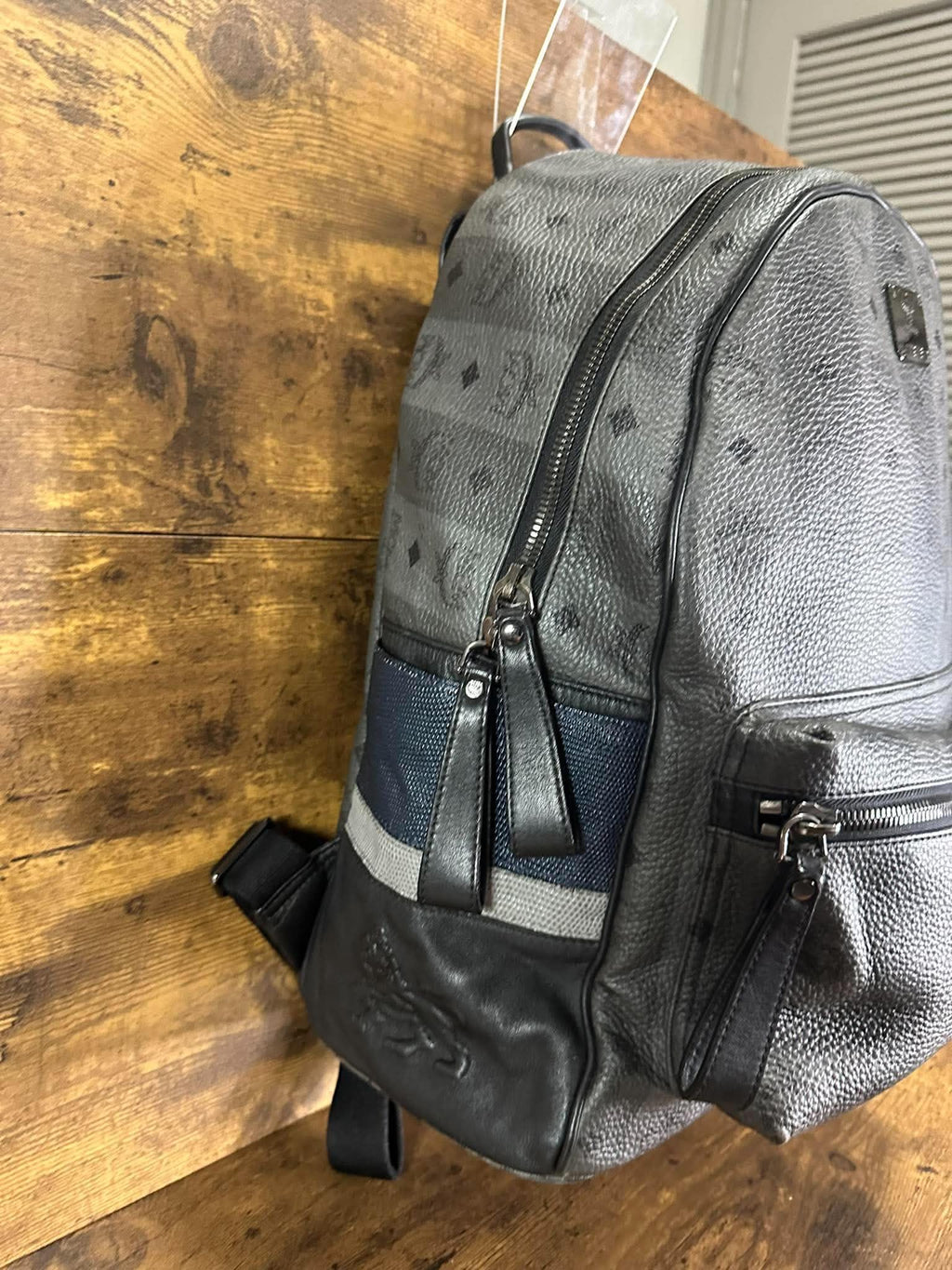 MCM Munich Lion Backpack