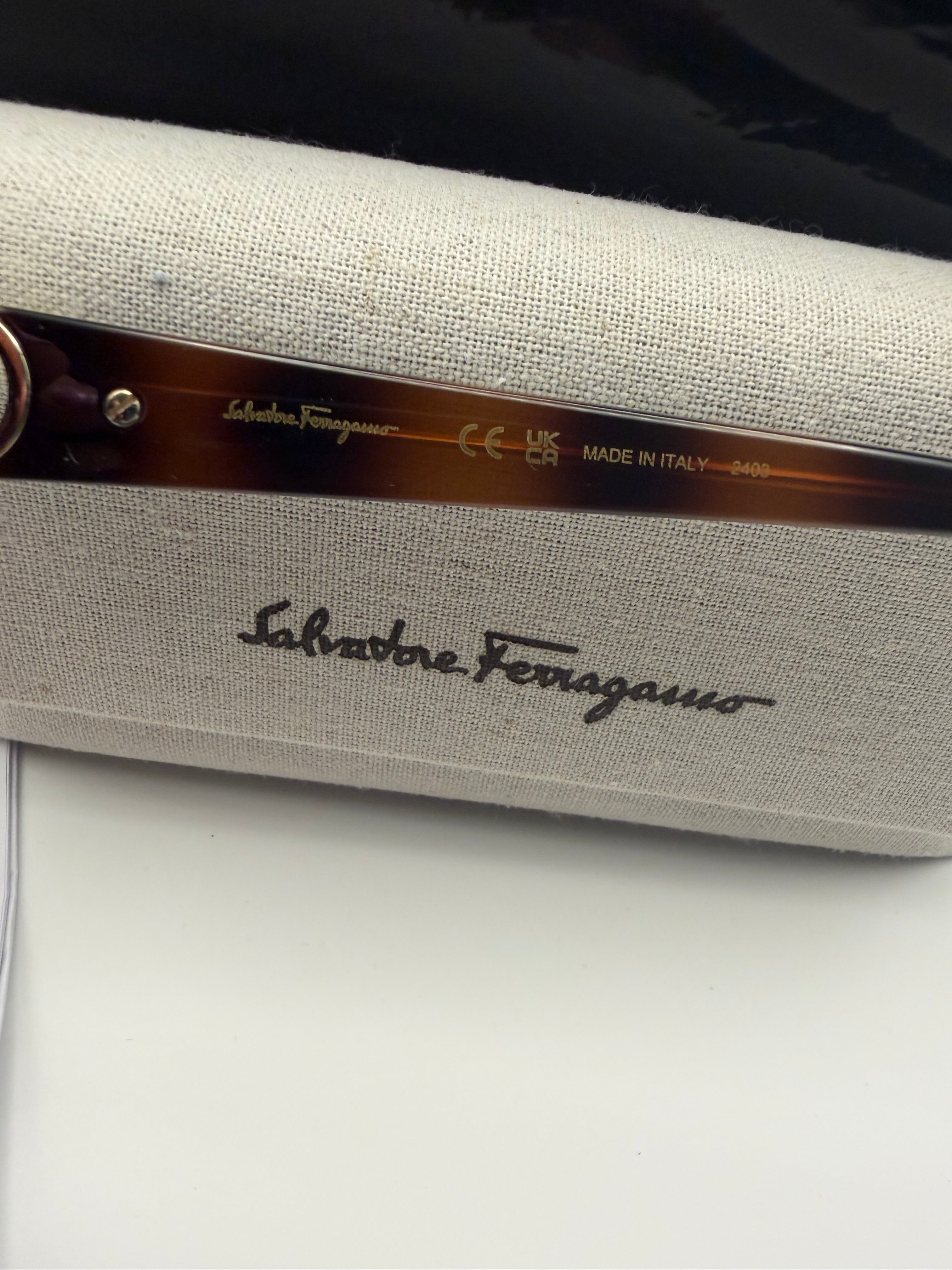 Salvatore Ferragamo Tortoiseshell Sunglasses