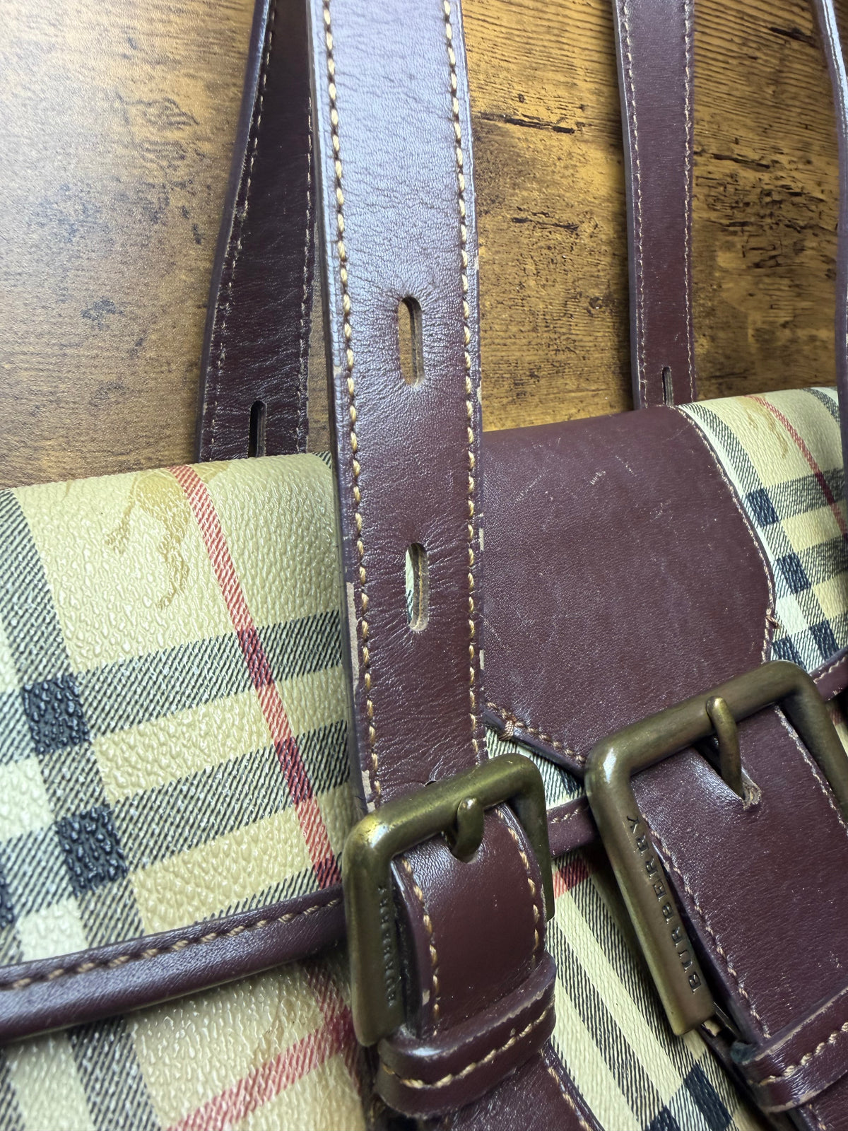 Burberry Haymarket purse
