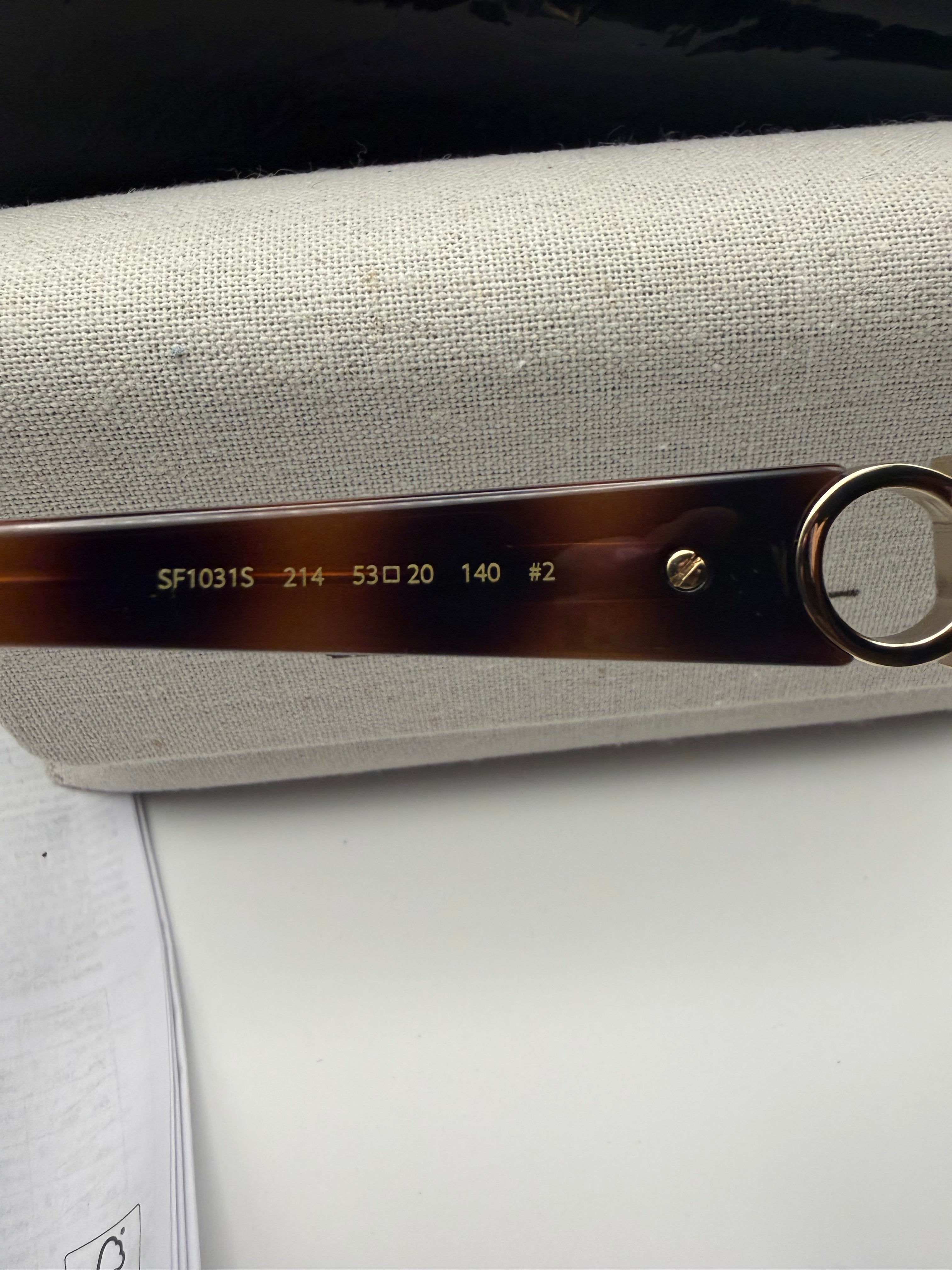 Salvatore Ferragamo Tortoiseshell Sunglasses