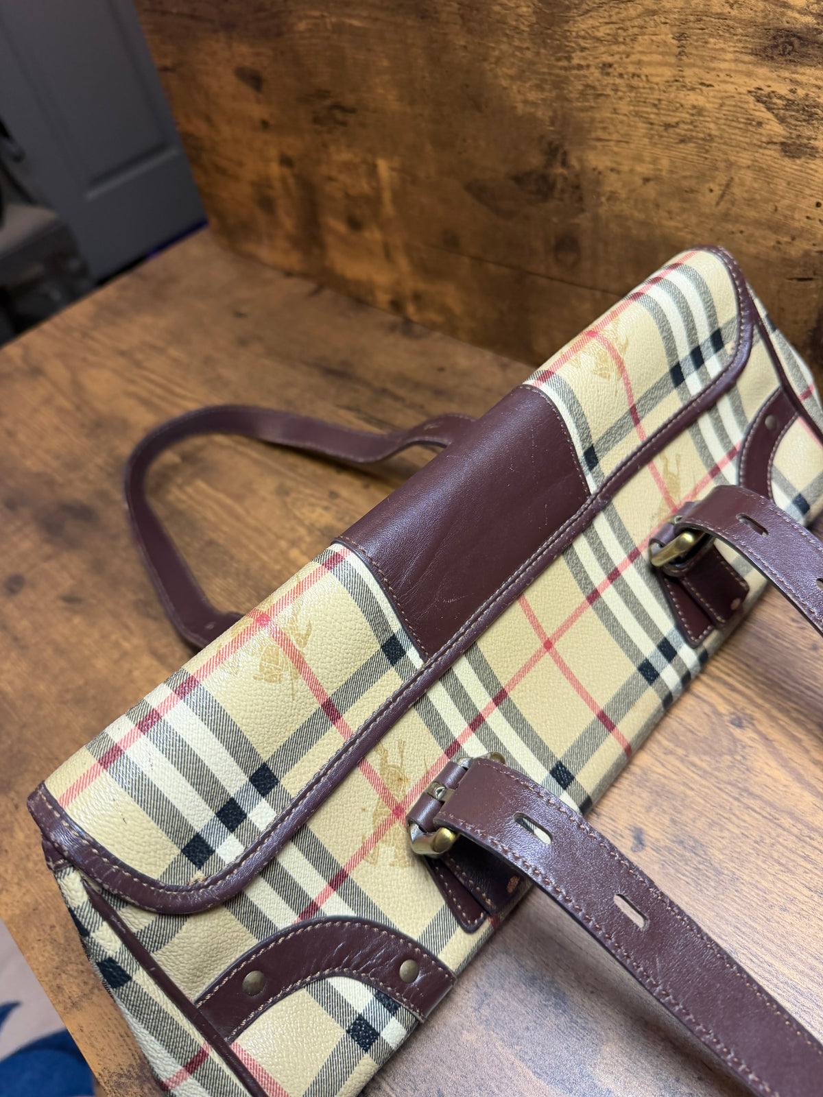 Burberry Haymarket purse