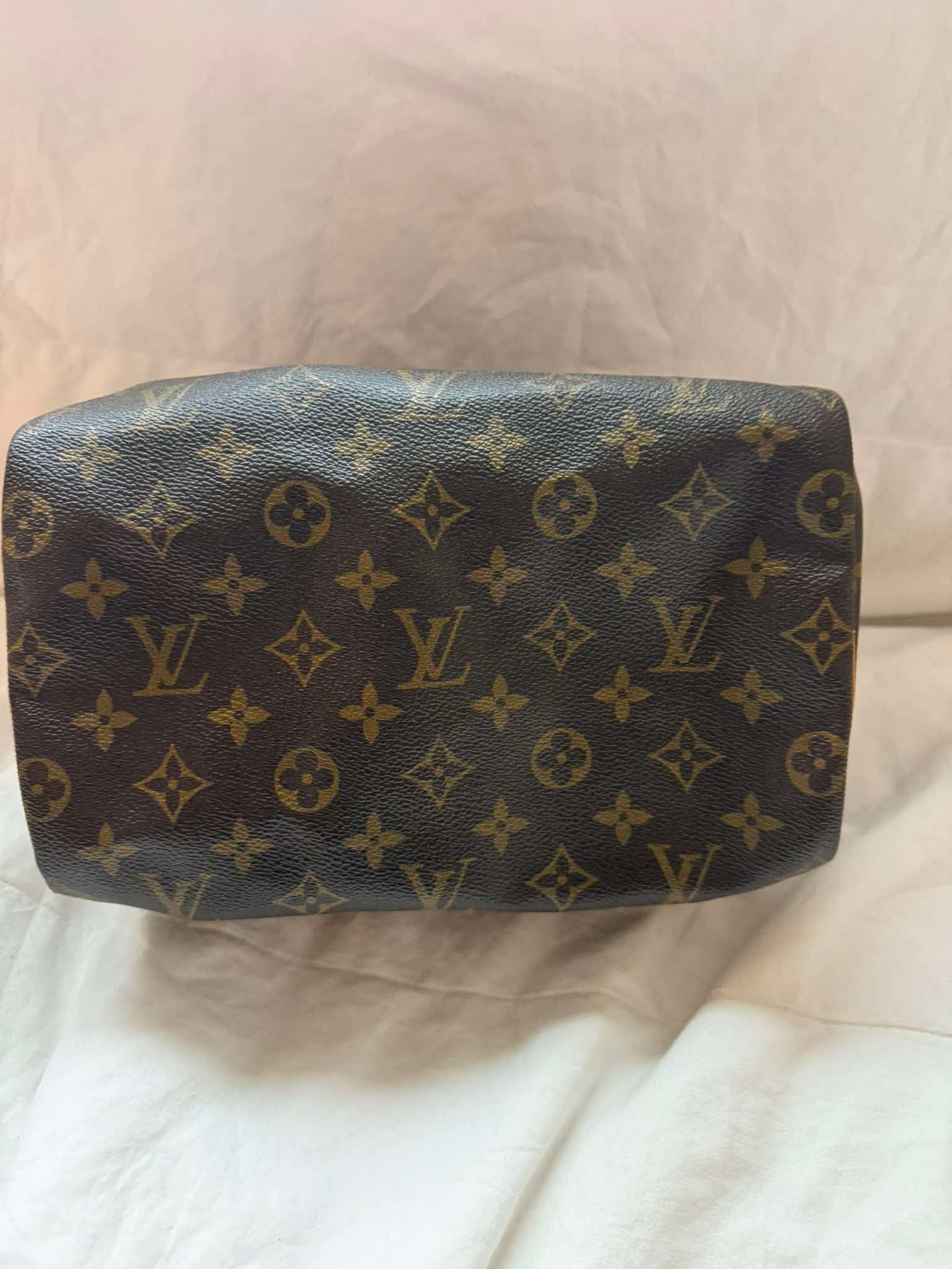 Louis Vuitton Monogram Speedy Handbag | Authentic LV Classic