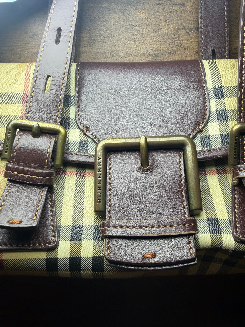 Burberry Haymarket purse