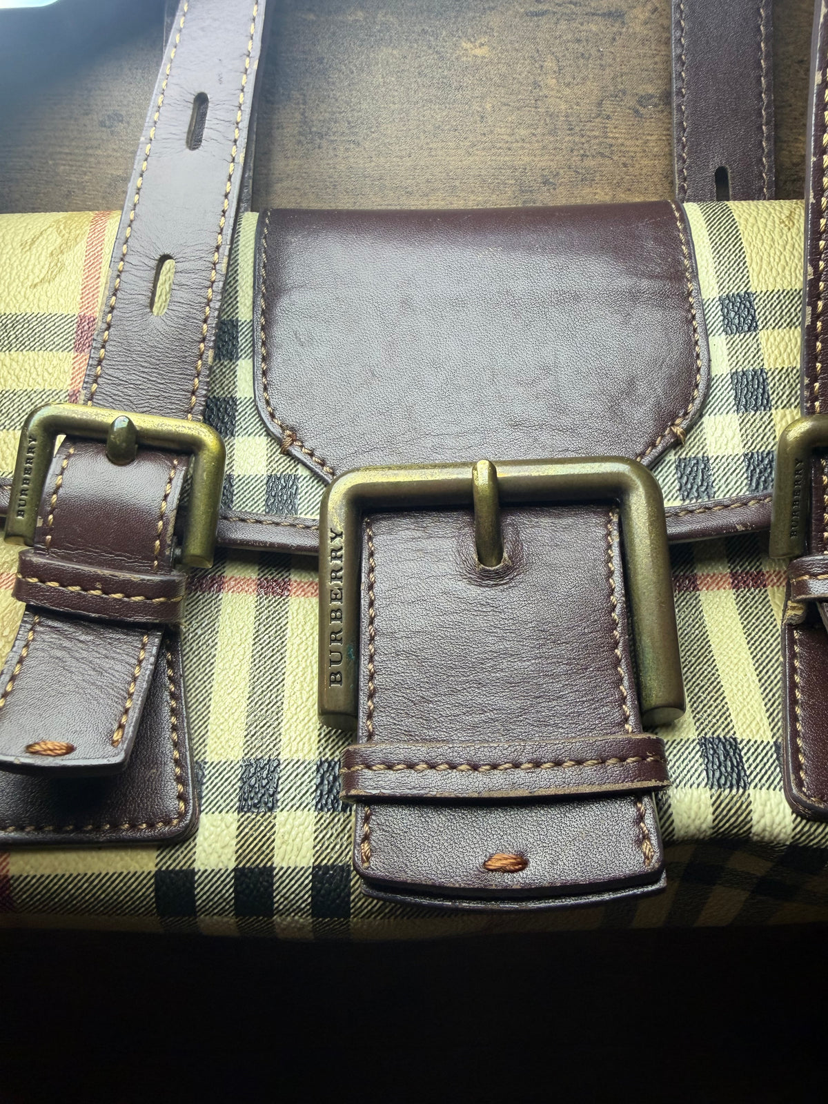Burberry Haymarket purse