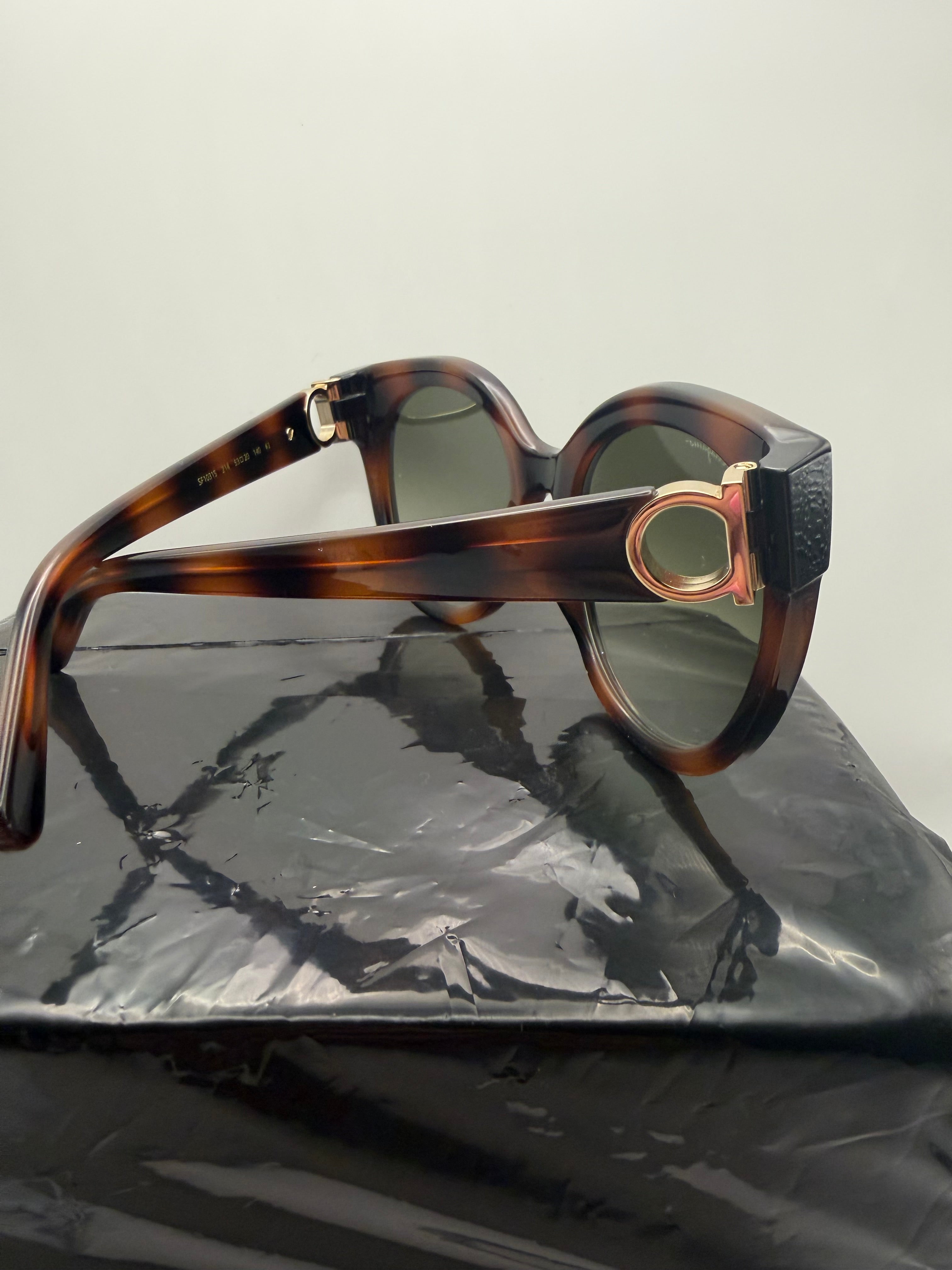 Salvatore Ferragamo Tortoiseshell Sunglasses