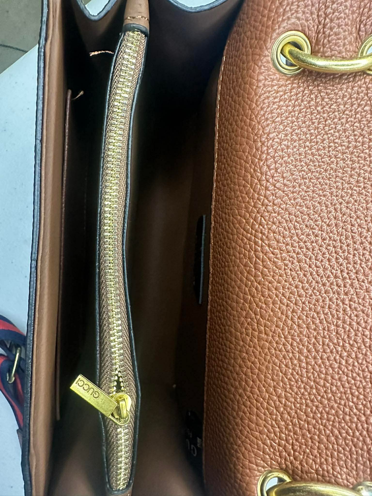 Blush Pink Tory Burch Pebbled Leather Shoulder Bag