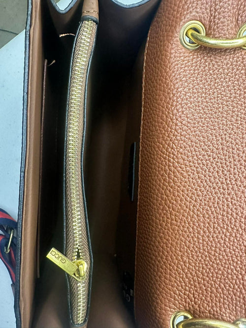 Blush Pink Tory Burch Pebbled Leather Shoulder Bag