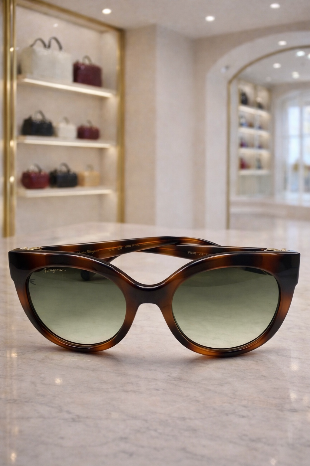 Salvatore Ferragamo Tortoiseshell Sunglasses