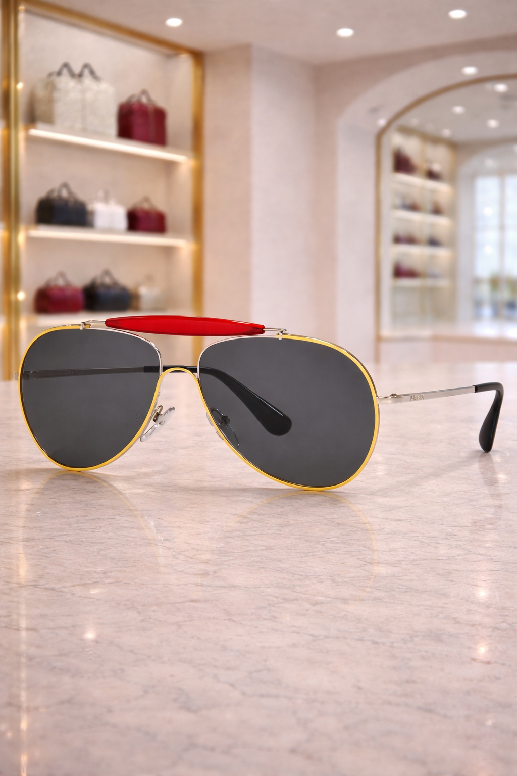 Prada Aviator Sunglasses Unisex