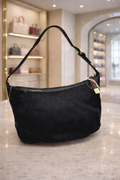 Gucci Black GG Canvas Shoulder Bag