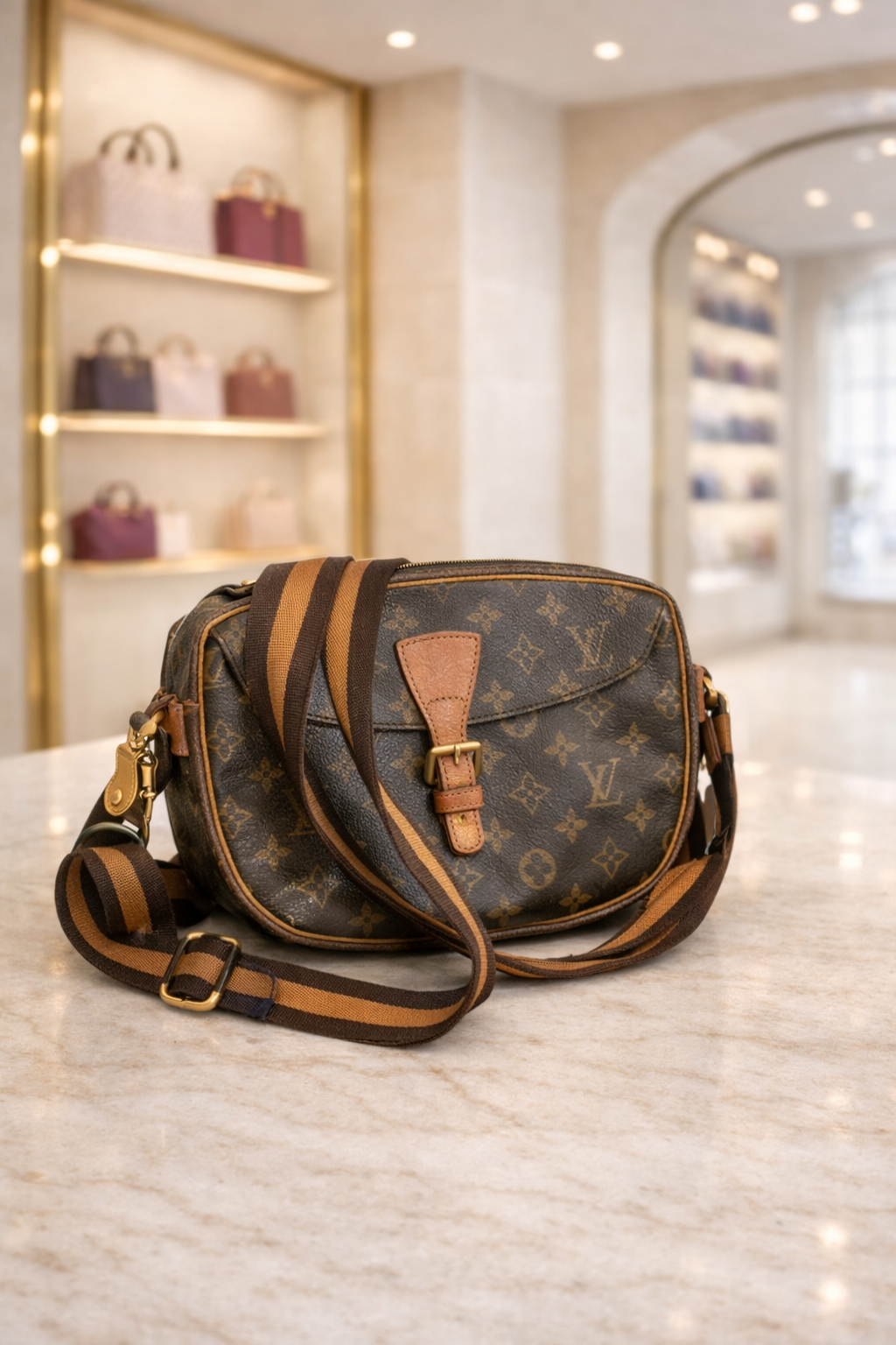 Louis Vuitton Monogram Jeune Fille Crossbody (Upgraded Strap)