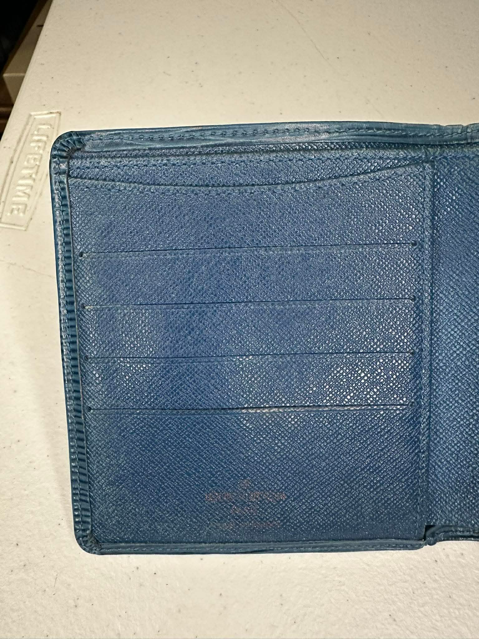 Louis Vuitton Epi Leather Wallet – Blue (Vintage Classic)