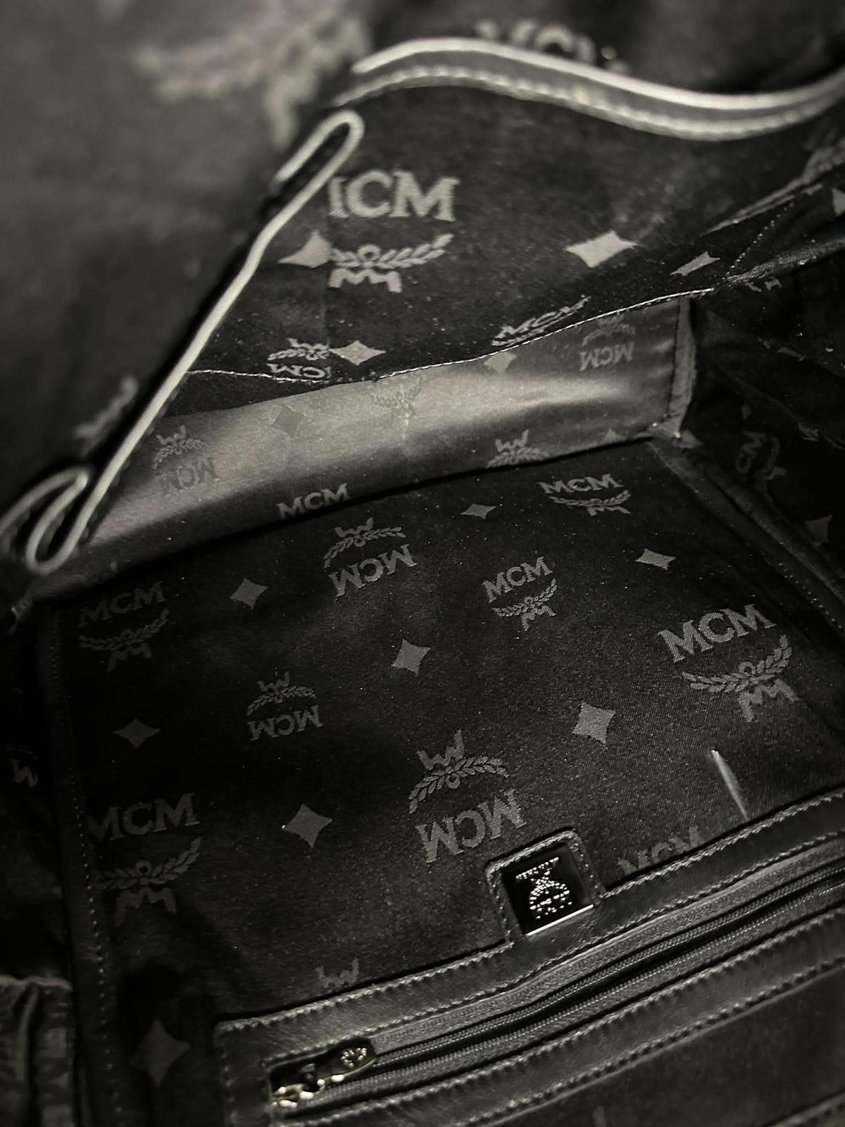 MCM Munich Lion Backpack