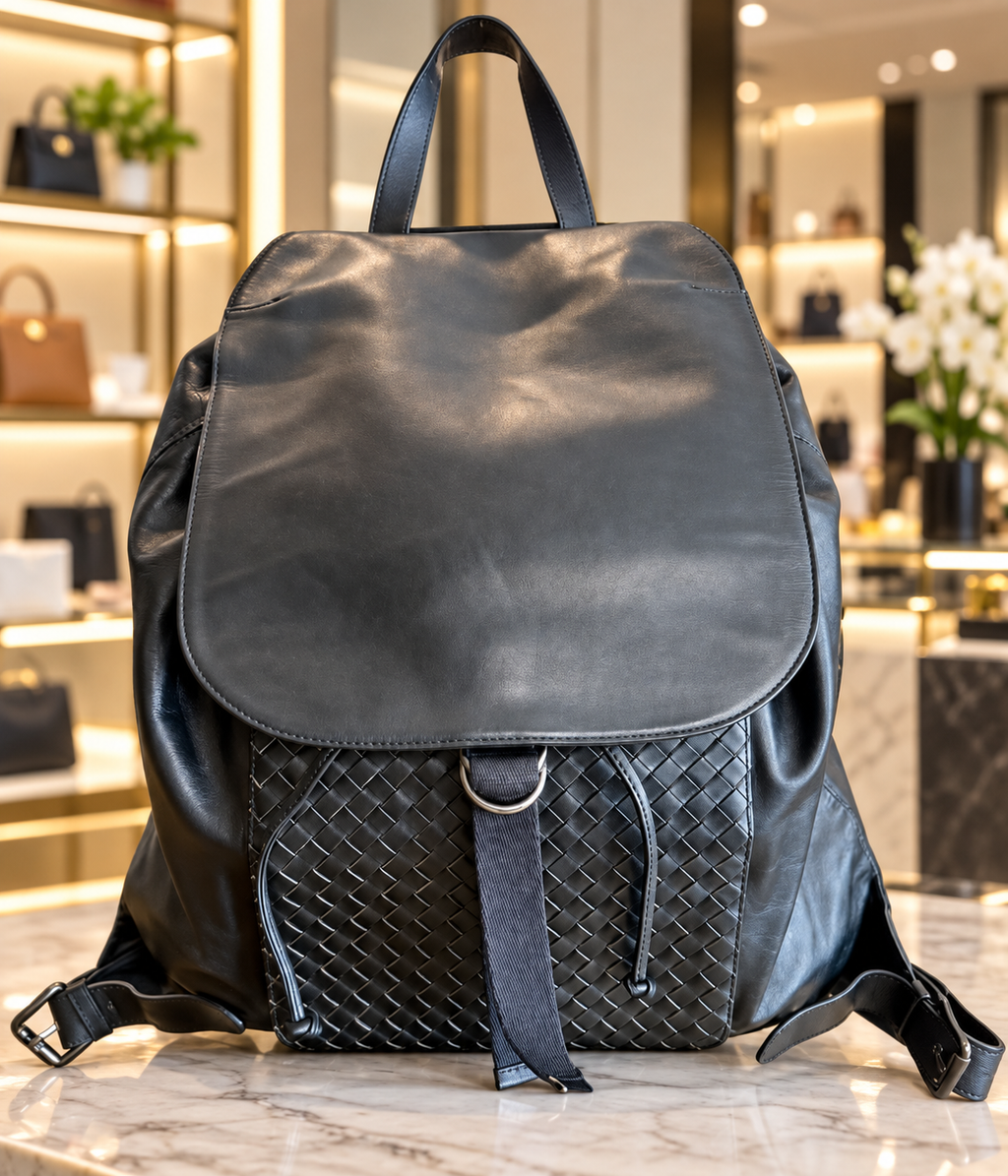 Bottega Veneta Backpack Leather
